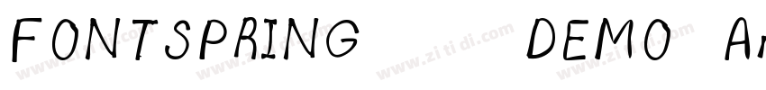 FONTSPRING DEMO   Ar字体转换